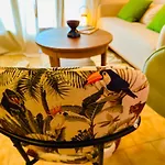 Lejlighed Le Sunset Marseillan-plage, Entre Et Lagune De Thau, Etape Velo, Famille, Couple, Vrp, Toutou Admis, Jardin, Parking Prive Gratuit, Velos, Clim, Wifi Fibre Gratuite, Commodites, Et Piste Cyclable A Proximite, 6 Couchages Nous Cont *